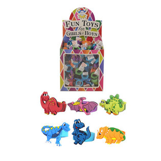 Kinderringe Modell: Dinosaurier im Display (156er-Set)