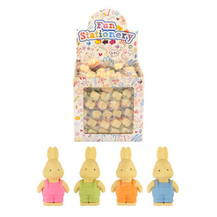 Radiergummis Hase im Display (96 Stk.)