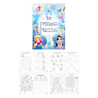 ICE PRINCES PUZZLE BOOK (48pcs.)