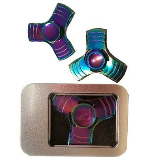 METALL FIDGET SPINNER IN GESCHENKBOX (10 St&uuml;ck)