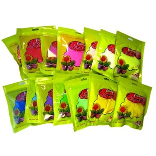 MIX COLOURS FUNNY GUMMY, 60 Gramm (12 St&uuml;ck)