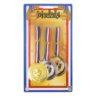 3 ST&Uuml;CKE VON MEDAILE GEWINNEN AUF KARTE (6 st.)
