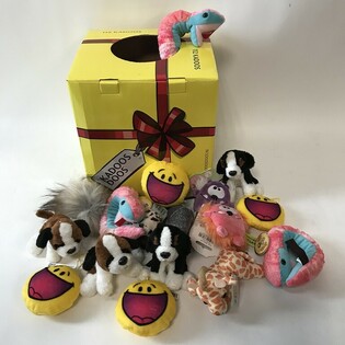 50 St&uuml;ck Pl&uuml;sch Geschenkbox GRABBELTON