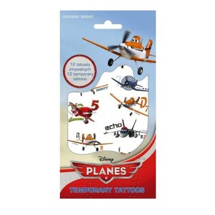 Tattoo &ndash; Disney Planes tempor&auml;re Tattoos, 20 x 10 cm (10 Stk.)