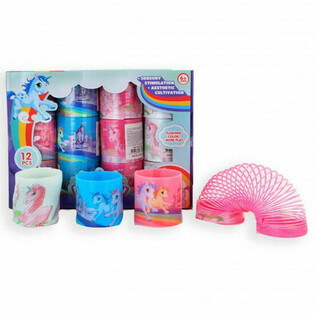 EINHORN REGENBOGENSPIRAL Ø 6 CM. (12.)
