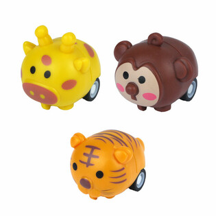 JUNGLE PULL BACK ANIMALS IN DISPLAY (48.)