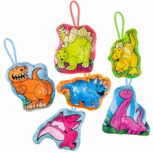 MIX PLUSH DINOSAURS - 13,5 cm. (24 St&uuml;ck)