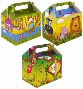 Men&uuml;box &ndash; Dschungel &ndash; 14 x 9,5 x 18 cm (12 Stk.)