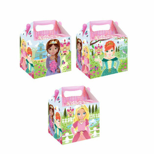 MENUBOX - PRINZESSIN - 14 x 9,5 x 18 cm (12 St&uuml;ck)
