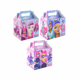 MENUBOX - SUPER M&Auml;DCHEN - 14 x 9,5 x 18 cm (24 St&uuml;ck)