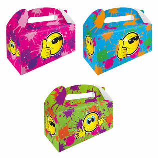MENUBOX - SMILEY - 22,5 x 9,5 x 18 cm (12 St&uuml;ck)