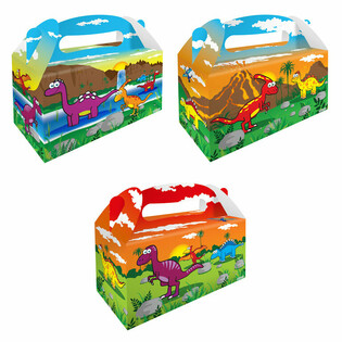 Men&uuml;box &ndash; Dinosaurier &ndash; 22.5 x 9.5 x 18 cm (12er-Pack)