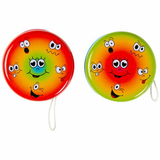 METAL SMILEY YOYO / JOJO (24 St&uuml;ck)