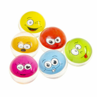 Smiley Flummis &Oslash; 3.2 cm (50 Stk.)