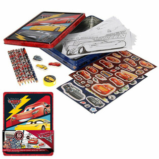 DISNEY CARS 3D BASTEL- / ZEICHNUNGSDOSEN (12 St&uuml;ck)