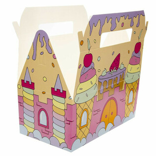Kids Men&uuml;box Eisschloss - 22.5 x 12 x 9.5 cm (24 Stk.)