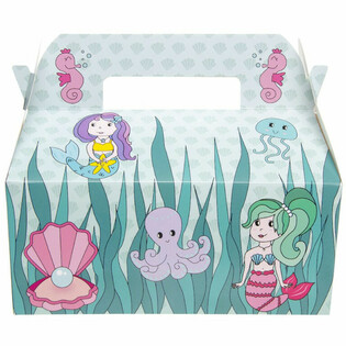 Kinder-Men&uuml;box Meerjungfrau - 22,5 x 12 x 9,5 cm (24 St&uuml;ck)