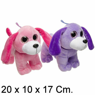 Niedliche Pl&uuml;schhunde - 20 cm - Farbmix (6 St.)