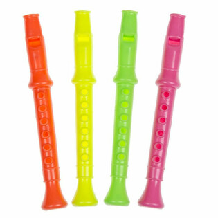 Bunte Grabbelkiste-Pfeifen (12er-Pack)