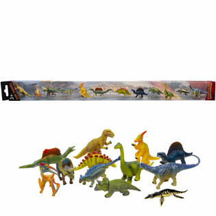 ANIMAL WORLD - MIX DINOSAURIER SPIELFIGUREN (12 Stk.)