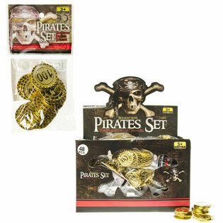 Piratenm&uuml;nzen Display (48 Beutel)