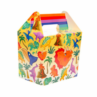 Dinosaurier Men&uuml;box / Mitgebselbox (12 St&uuml;ck)