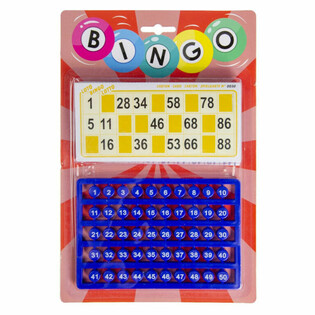 Bingo Spielset auf Karte (6 Stk.)