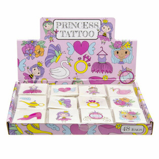 Prinzessin Fun Tattoos - 48er Display