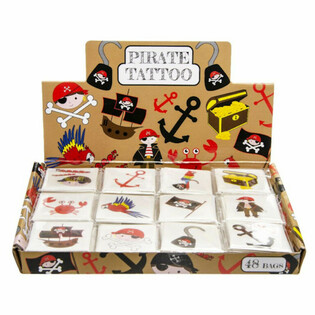 Fun Tattoos - Piraten Motiv (48 P&auml;ckchen)