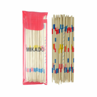 MIKADO SPIEL - 41 H&ouml;lzerne Spielst&auml;bchen