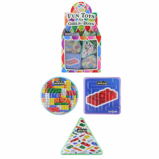 GEDULDSSPIELE - MODELL: BAUSTEINE IM DISPLAY (96 Stk.)