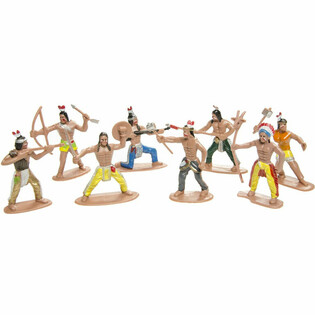Sortiment Indianer-Miniaturen