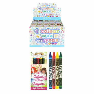 Prinzessin Wachsmalstifte Set 4-teilig im Display (120 Stk.)