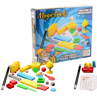 MAGIC TRICKS - GROSSE ZAUBERBOX MIT 12 TRICKS