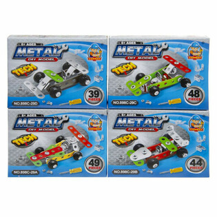 Metall-Rennwagen Bausatz (24 St&uuml;ck Display)