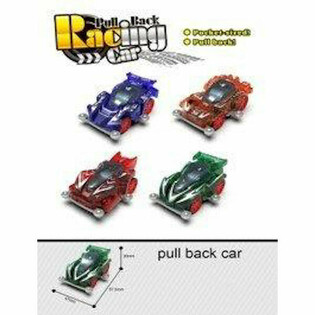 Pullback-Rennautos im Mix (48er-Set)