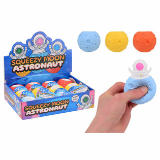 Astronaut Squeezy Mondball - Im Display (12 Stk.)