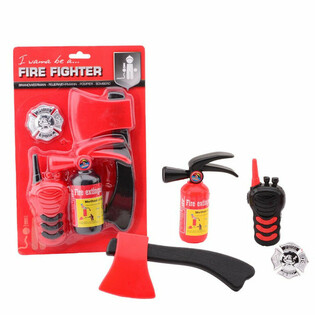FEUERWEHR SPIELSET AUF KARTE (1 Stk.)