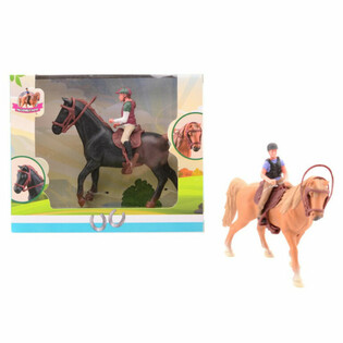 MY LOVELY HORSE - Spielzeugpferd mit Reiter - in Geschenkbox (1 Stk.)