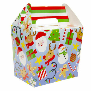 Weihnachts Men&uuml;- & Geschenkboxen (12er-Set)