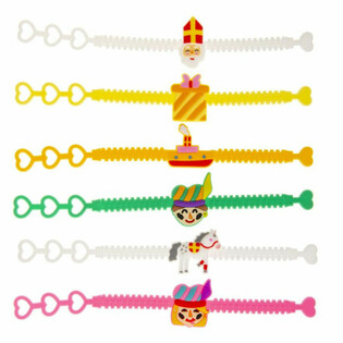 HEILIGER NIKOLAUS - KINDER-SILIKONARMB&Auml;NDER (12 Stk.)