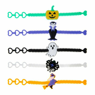 HALLOWEEN SILIKON-ARMB&Auml;NDER (12 Stk.)