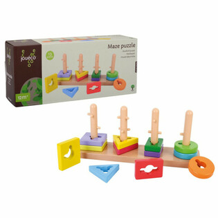 JOUECO Holz Labyrinth Puzzle - Ab 12 Monate
