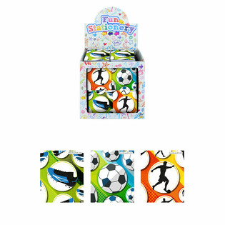 Fu&szlig;ball Mini-Notizbl&ouml;cke im Display &ndash; 480 St&uuml;ck