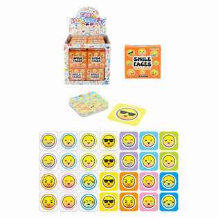KLEINE MEMORY-SPIELE - MODELL: SMILEY - IM DISPLAY (64 Stk.)