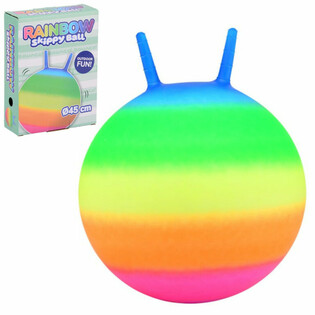 OUTDOOR-SPASS REGENBOGEN-SKIPPY-BALL - 45 cm. (1 Stk.)