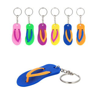 SLIPPERS-SCHL&Uuml;SSELANH&Auml;NGER - MISCHFARBEN (60 Stk.)