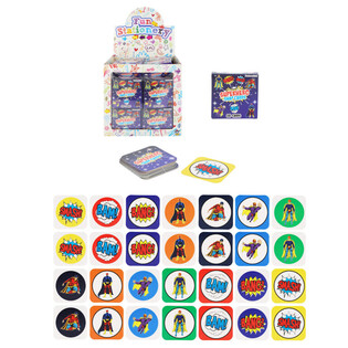 KLEINE MEMORY-SPIELE - MODELL: SUPERHELD - IM DISPLAY (64Stk.)