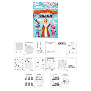 Sinterklaas R&auml;tselheft (48-teiliges Set)
