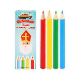 4-teiliges Sinterklaas Farbstiftset im Display (120 St&uuml;ck)